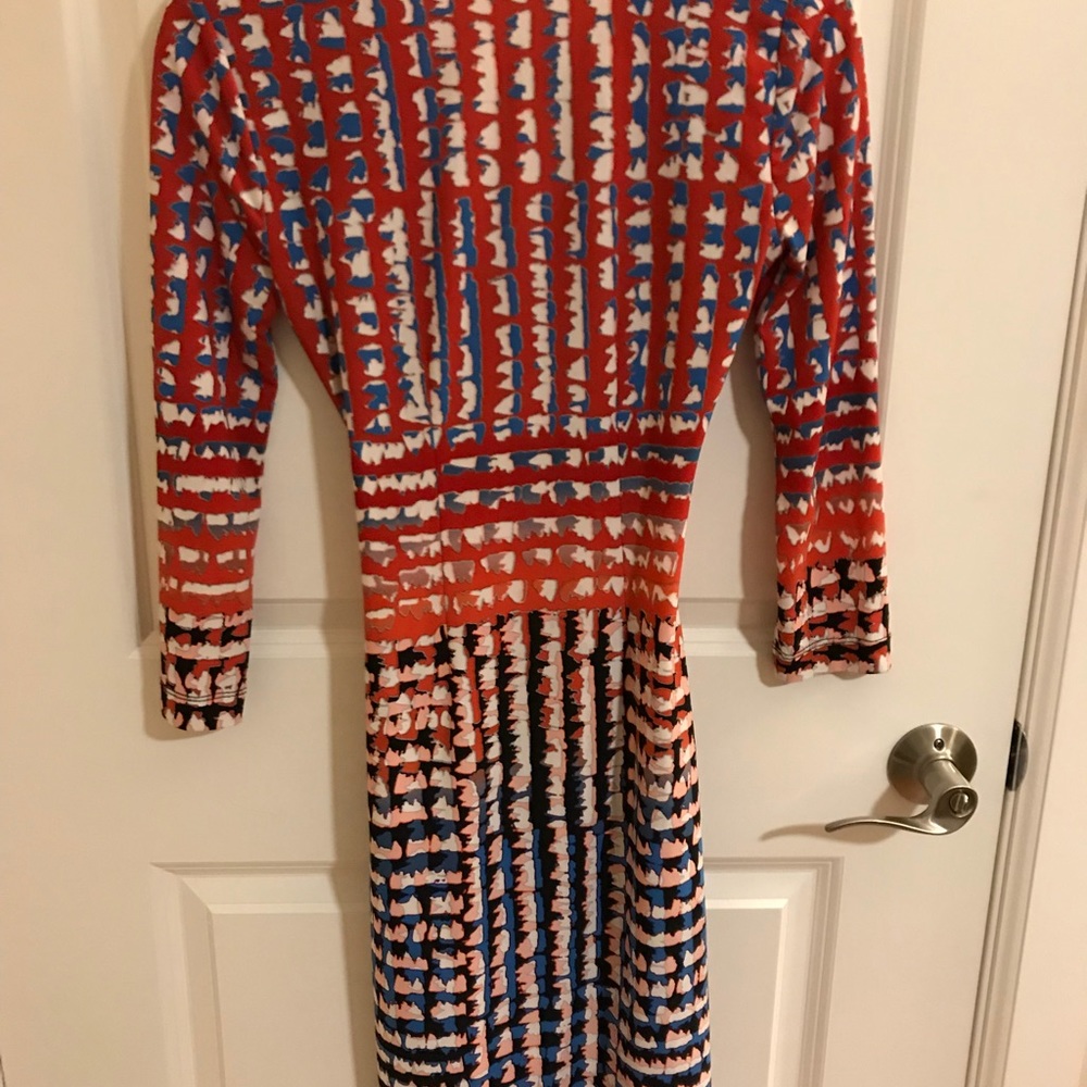 BCBG Adele Wrap Dress - Picture 5 of 8